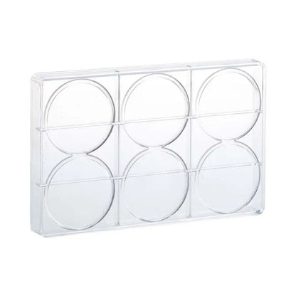 Discs 75mm Chocolarte Mold- 6 Forms