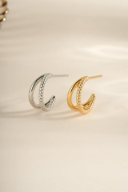 Stella Hoop Earrings
