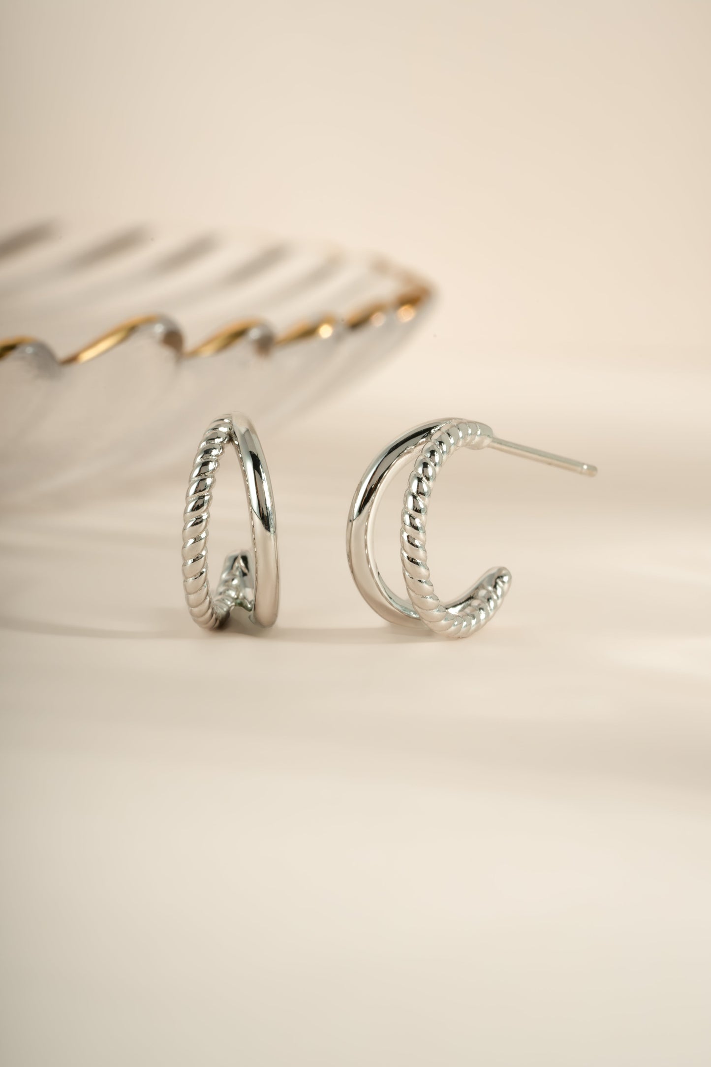 Stella Hoop Earrings