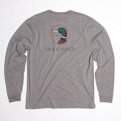 Duck Head Men's Duck Head Logo Long Sleeve T-Shirt