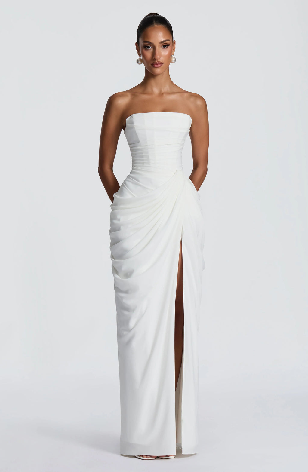 Cyra Maxi Dress - Ivory