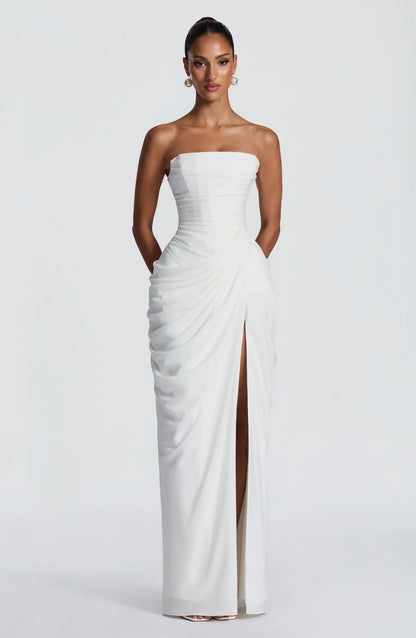 Cyra Maxi Dress - Ivory