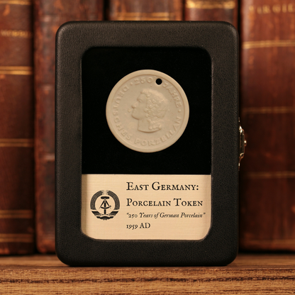 East Germany, "250 Years of German Porcelain," Commemorative Token - 1959 CE - German Democratic Republic