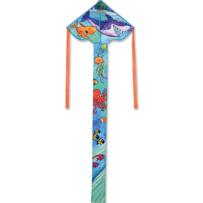 Regular Easy Flyer Kite - Shark Family