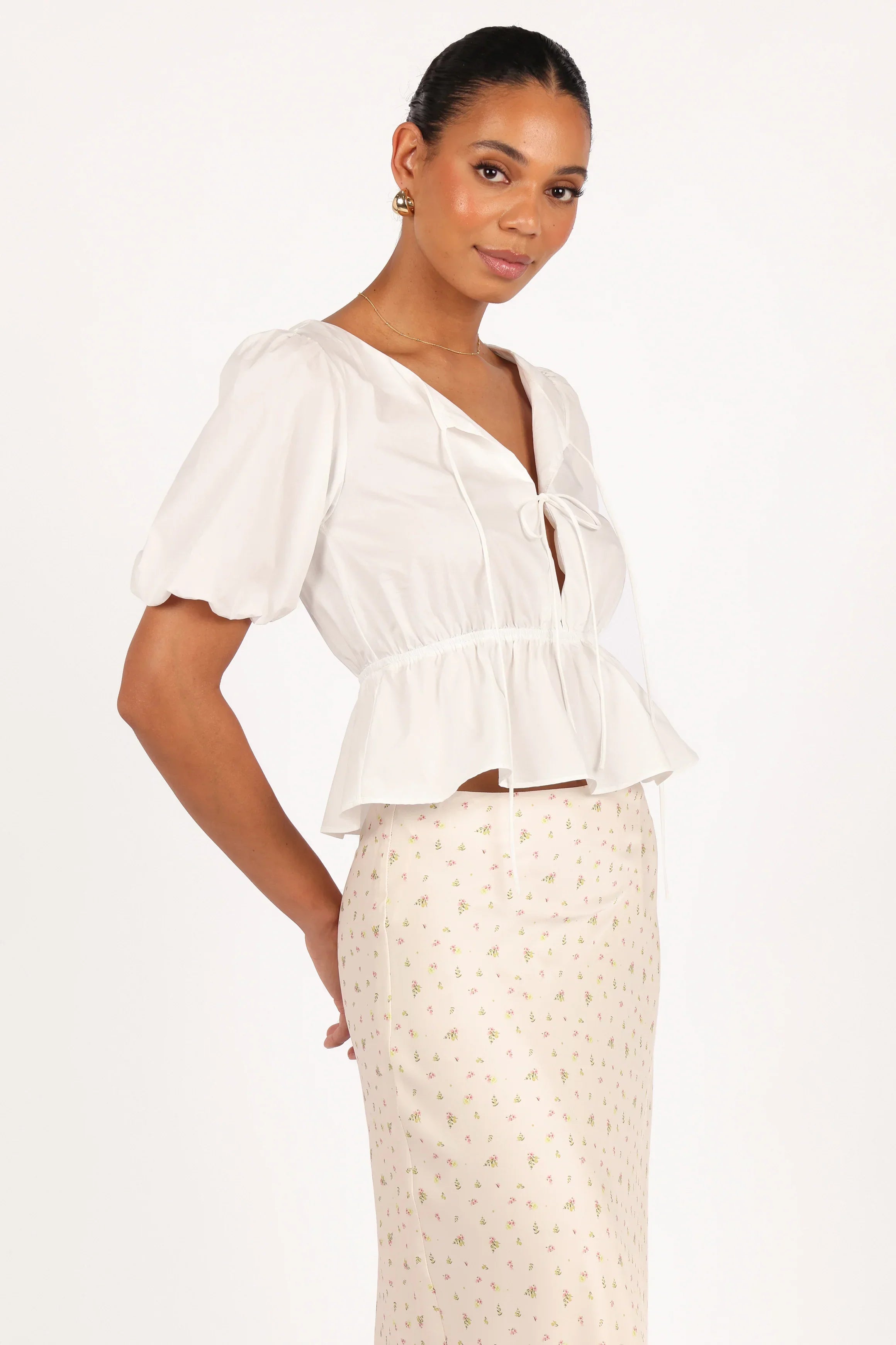 Pippi Top - Cloud White