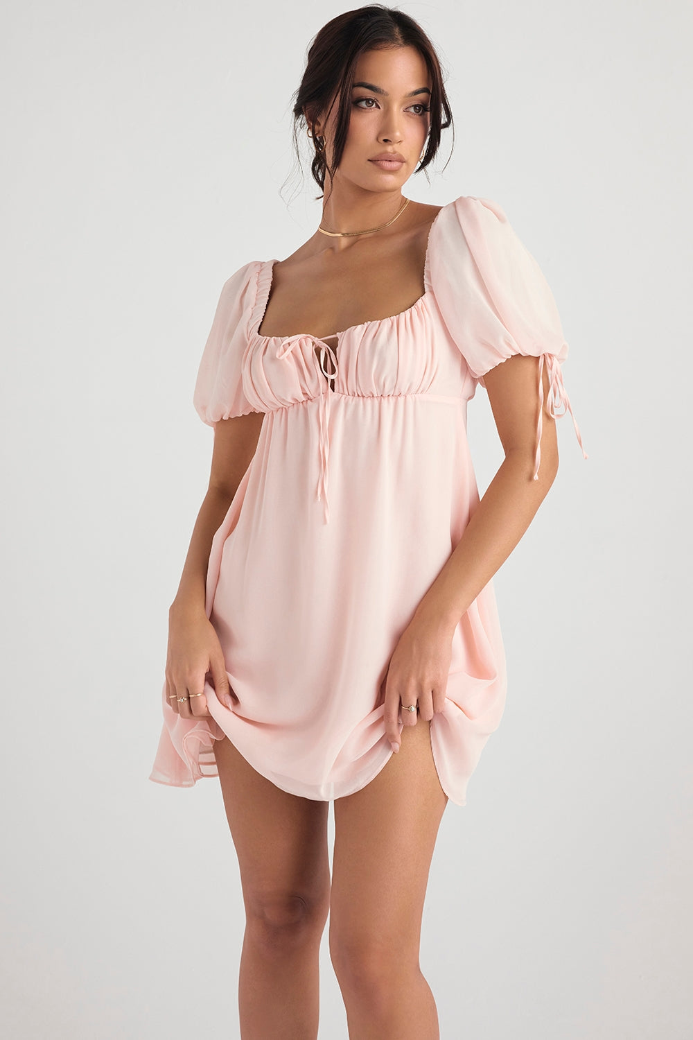 pink quartz mini dress - sale