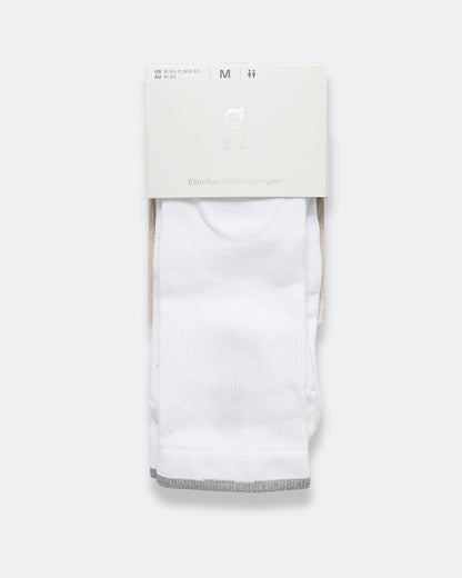 Elite Run Sock High Hyper - White