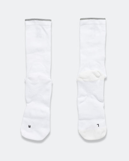 Elite Run Sock High Hyper - White