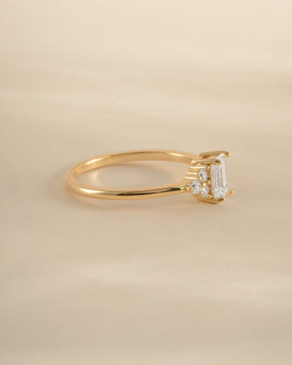 Emerald Cut Stacking Ring