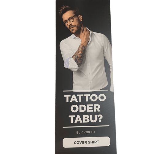 Eterna 8817 - 00 - Slim Fit - Blackout Tattoo White - Harrys for Menswear