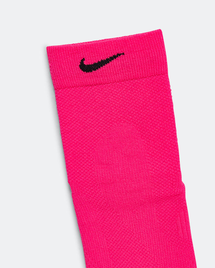 Fast Lightweight Micro Crew Sock - Hyper Pink/Black