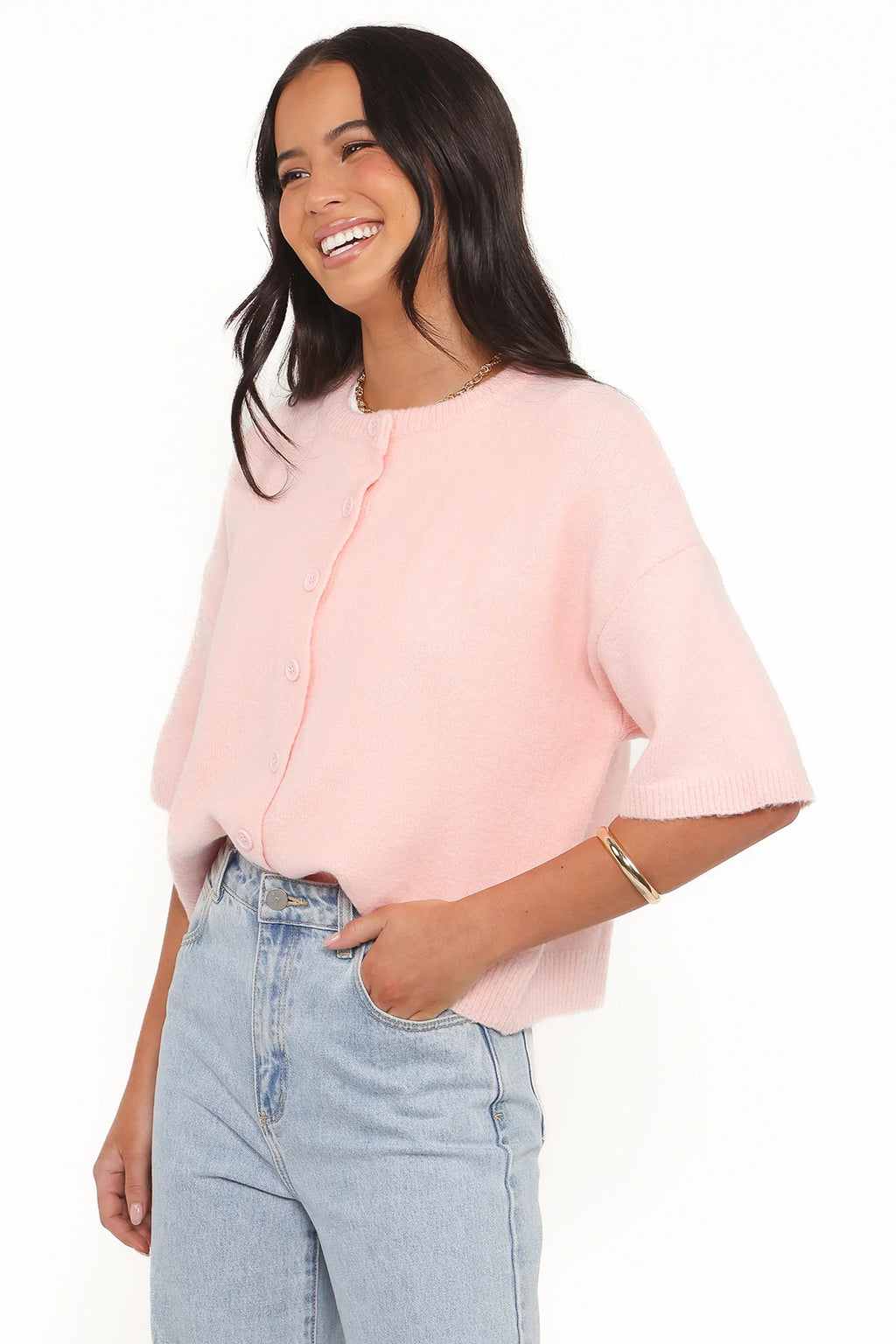Lilith Knit Top - Pink