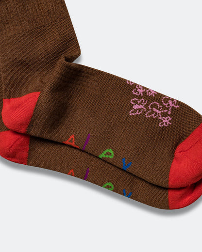 Feet Hugger Butterflies - Brown