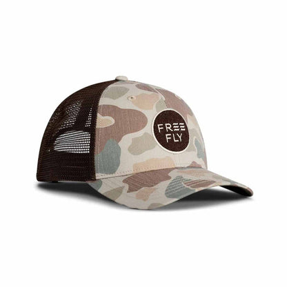 Free Fly Camo Trucker Hat