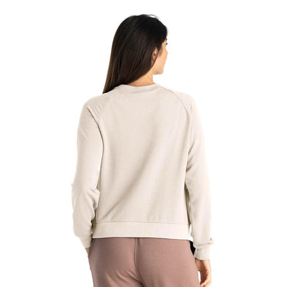 Free Fly Women's Bamboo Lightweight Fleece Crew