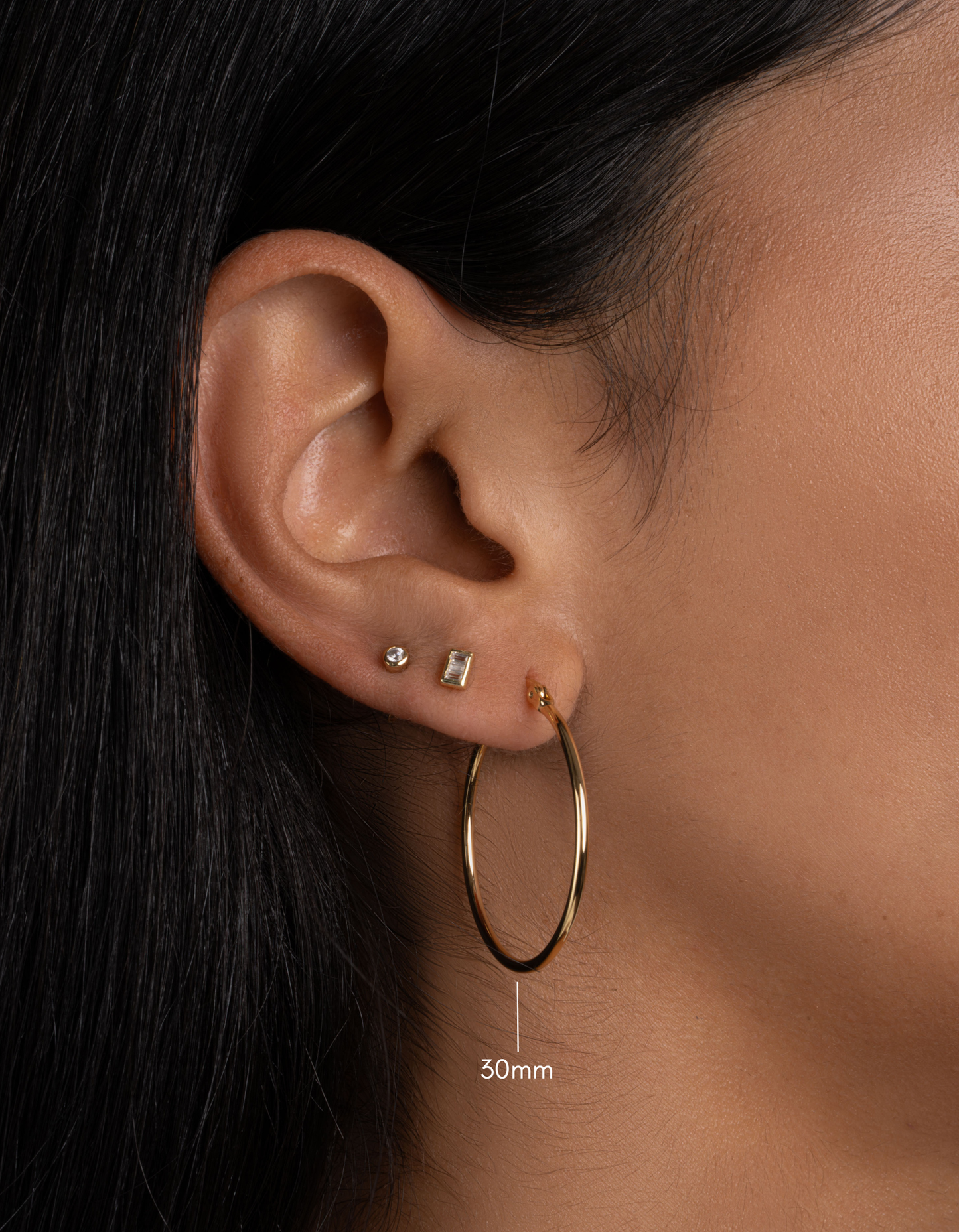 30mm Classic Hoops