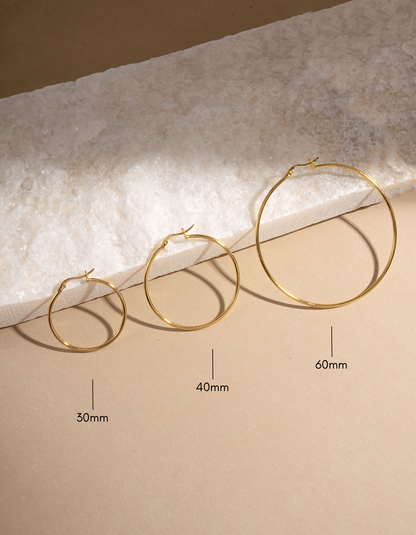 30mm Classic Hoops