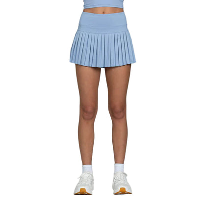 Gold Hinge Women's Pleated Tennis Skirt