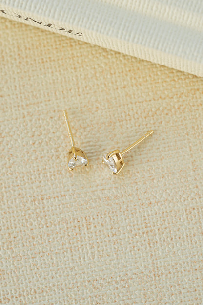 5x7mm Pear Studs