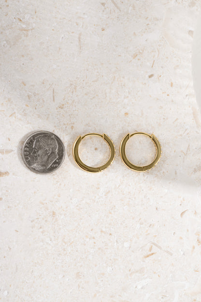 13mm Diamond Huggies (Multiple Sizes Available)