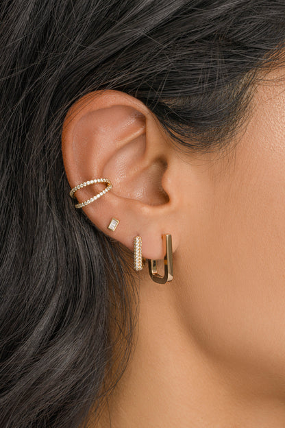 Square Hoop Earrings