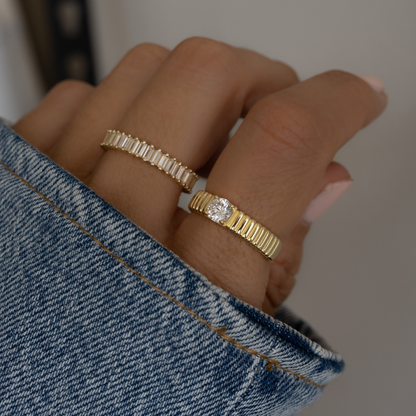Baguette Eternity Ring