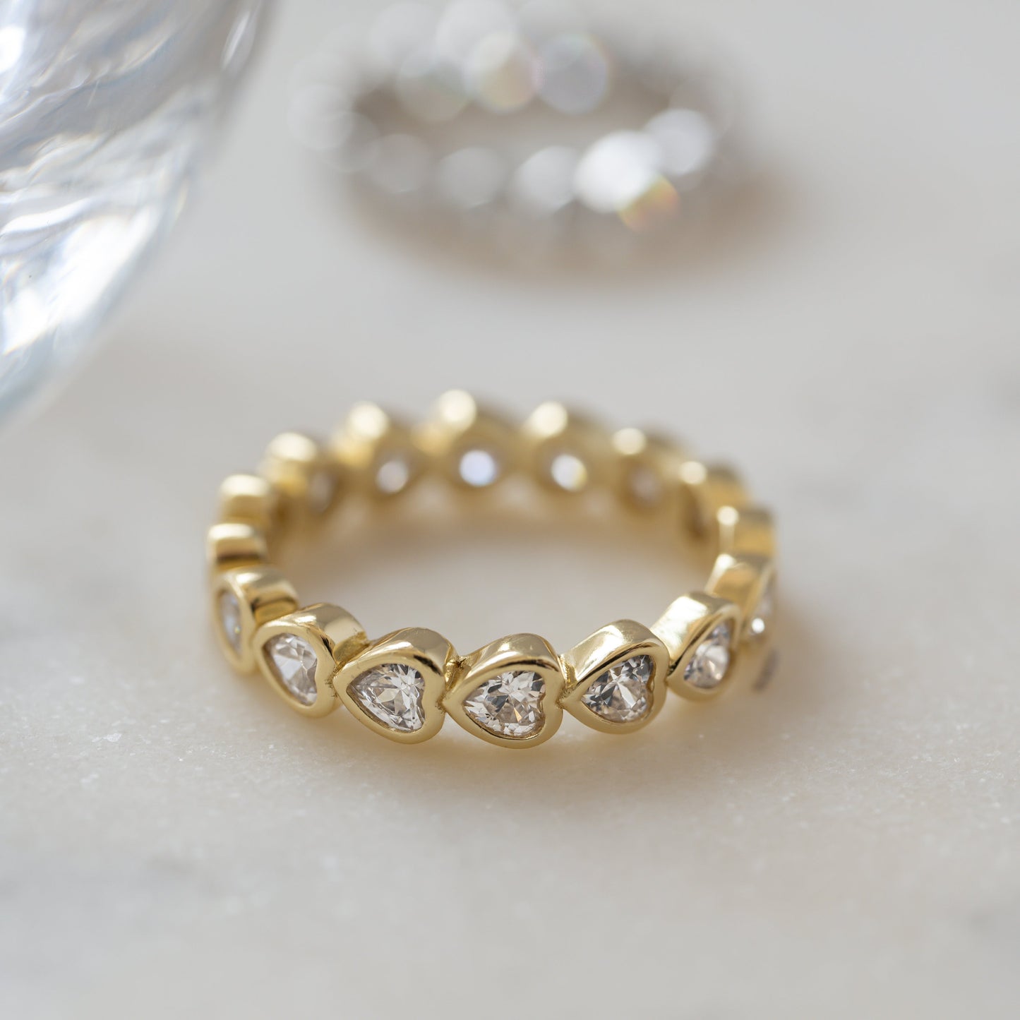Eternity Heart Ring