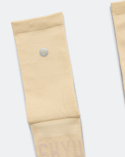 Half Crew Racing Socks - Latte/Latte