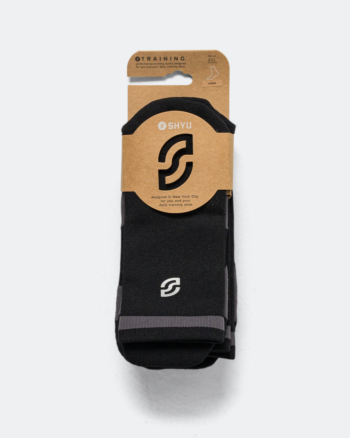 Half Crew Training Socks v2.0 3 Pack - Black