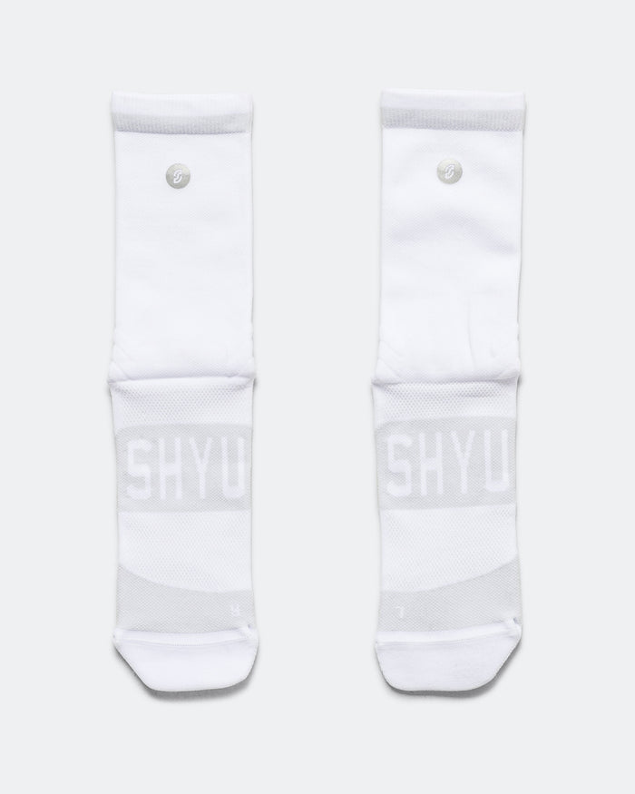 Half Crew Training Socks v2.0 3 Pack - White