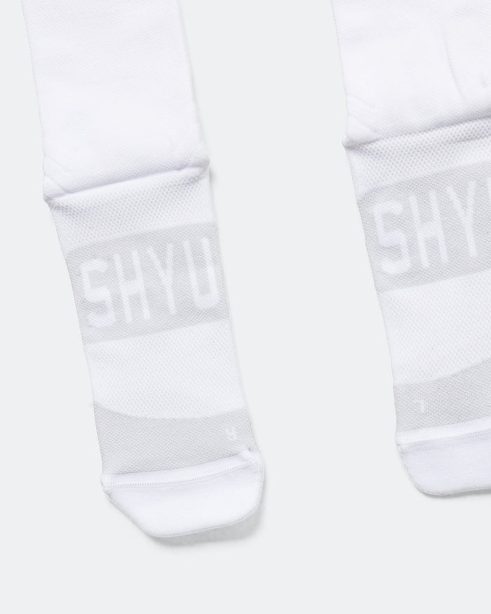 Half Crew Training Socks v2.0 3 Pack - White