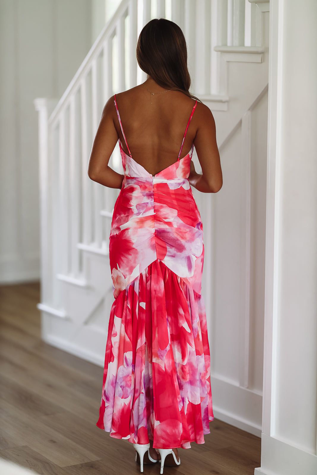 My Only Wish Maxi Dress - Pink and Purple