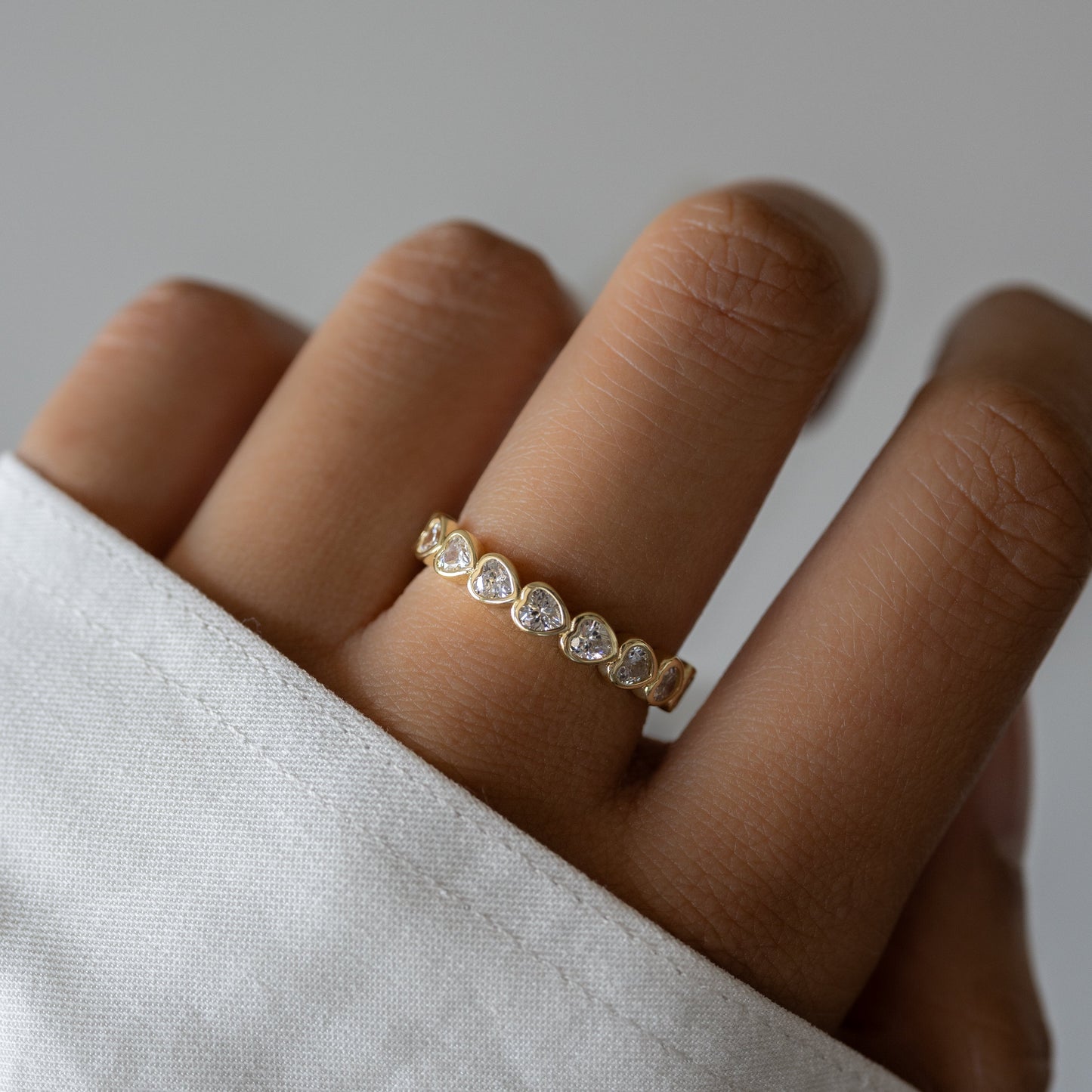 Eternity Heart Ring