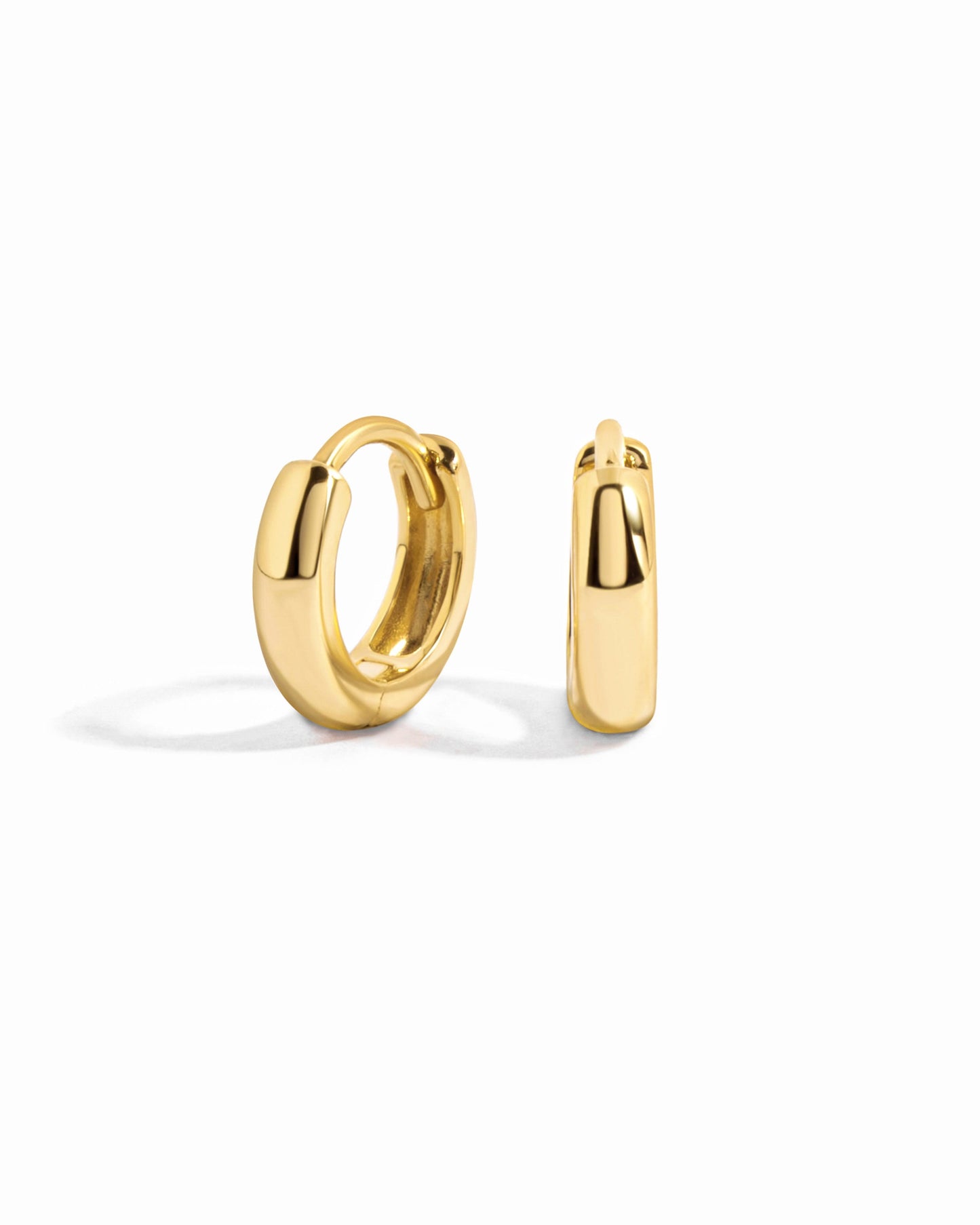 Minimalist Huggie Hoops