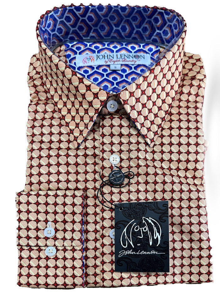 John Lennon Hull ELW2010 Shirt – Geometric Print 100% Cotton | Harrys …

Shop the John Lennon Hull ELW2010. Bold geometric oval print, 100% cotton, blue hexagon contrast collar. Sizes S–4XL. $159.
$159.00 AUD