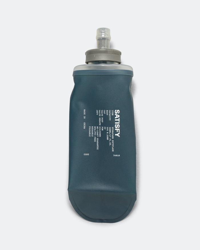 HydraPak Soft Flask 500ml 2-Pack - Dark Slate