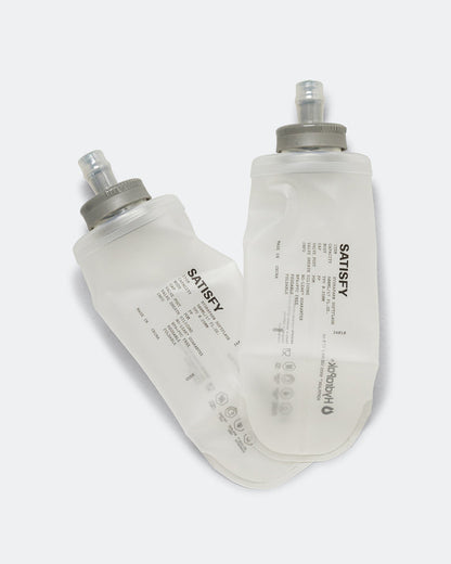 HydraPak Soft Flask 500ml 2-Pack - Transparent