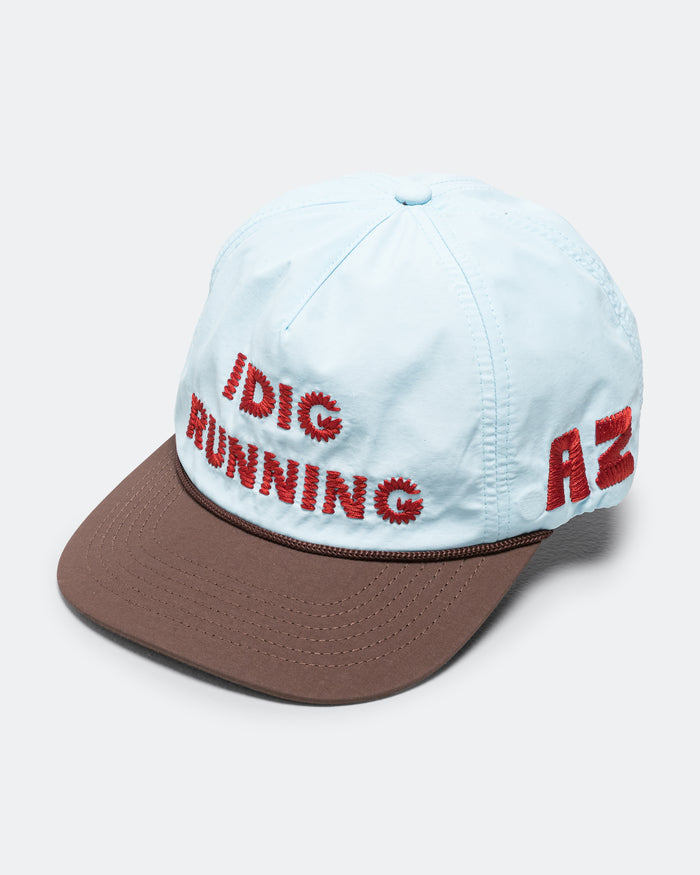 I Dig Running Magnet Trucker - Blue