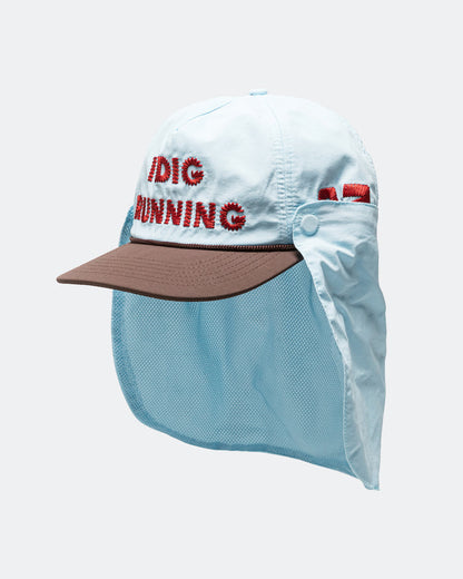I Dig Running Magnet Trucker - Blue