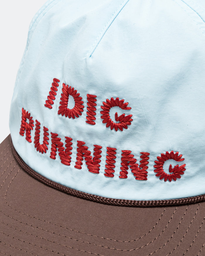 I Dig Running Magnet Trucker - Blue