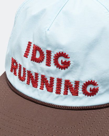 I Dig Running Magnet Trucker - Blue