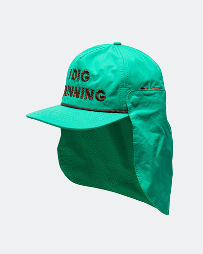 I Dig Running Magnet Trucker - Green