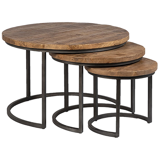 Industrial Nesting Coffee Table
