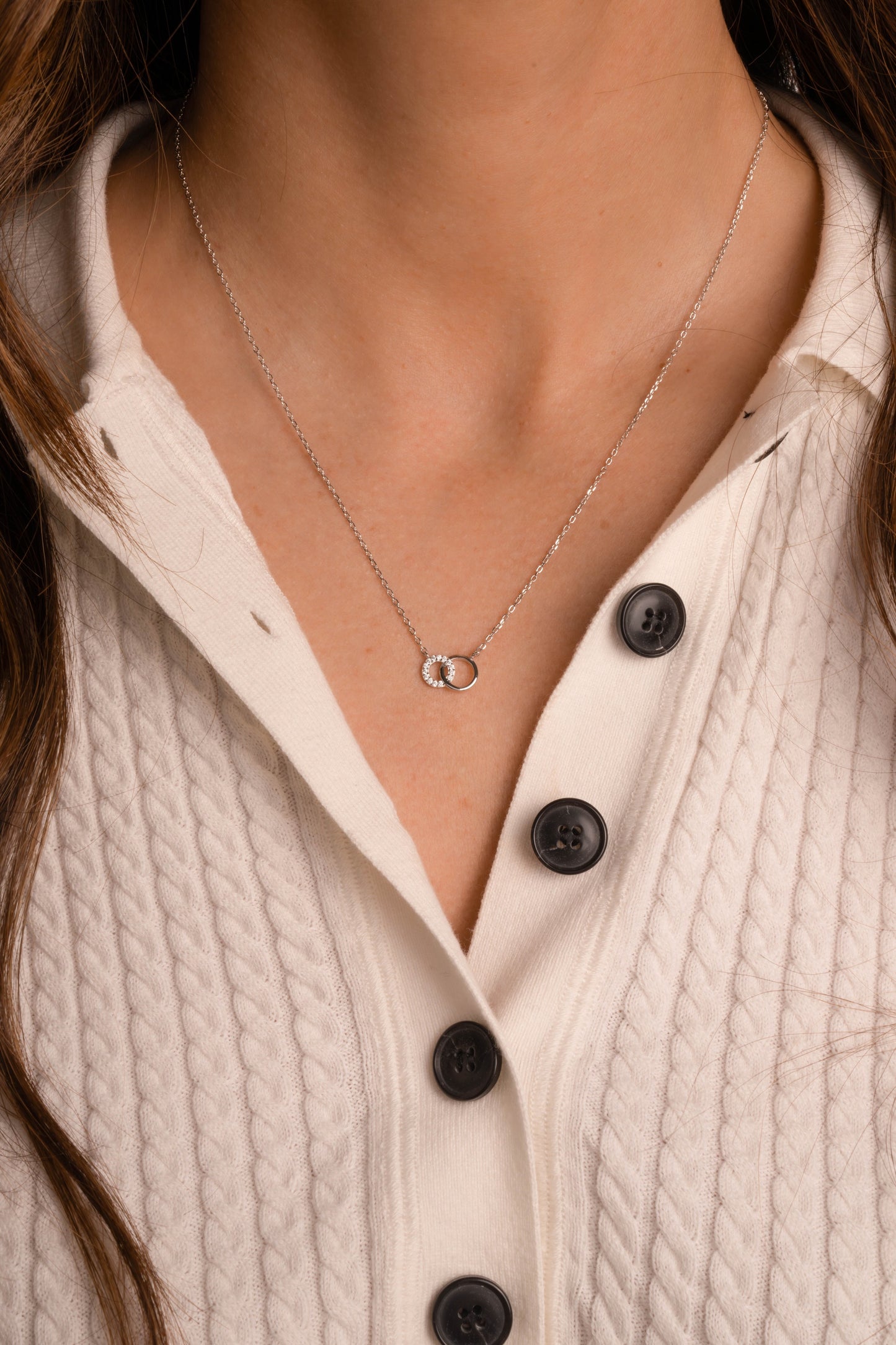 Circle Link Necklace