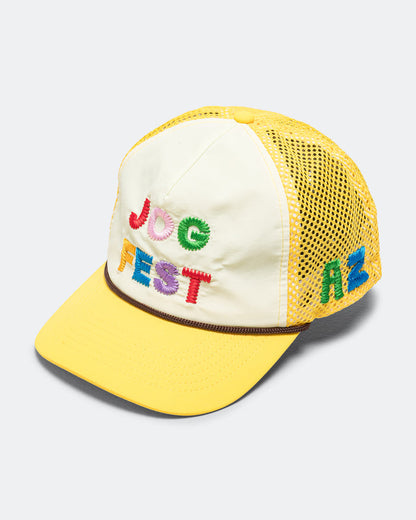 Jog Fest Trucker - Yellow
