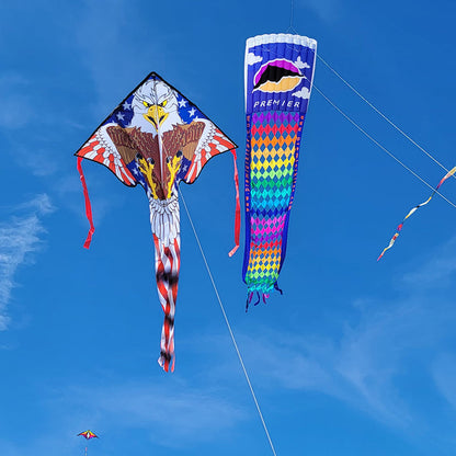 Large Easy Flyer Kite - Patriotic Eagle
