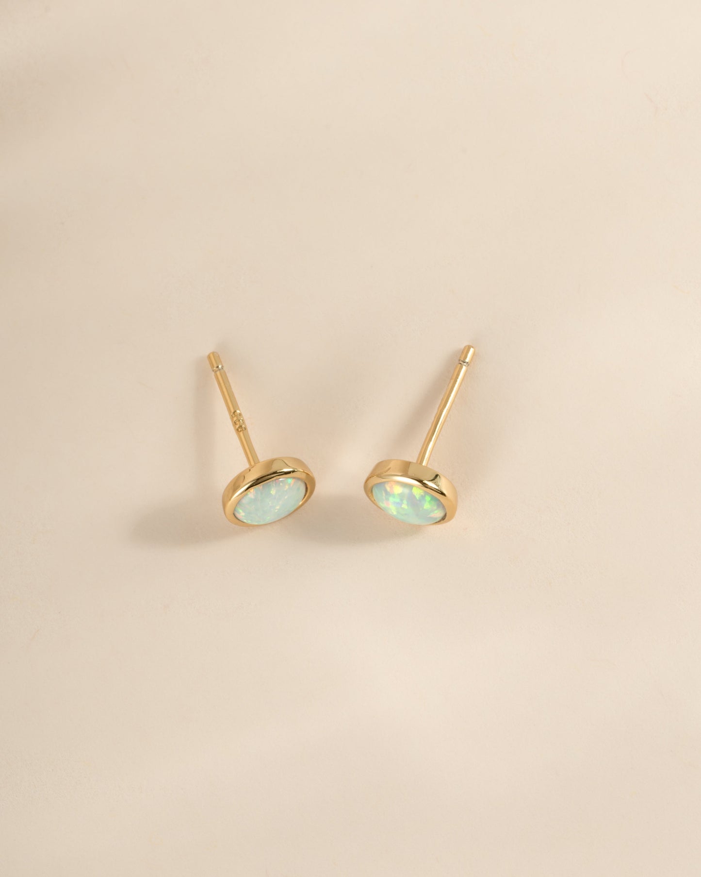Large Opal Studs
