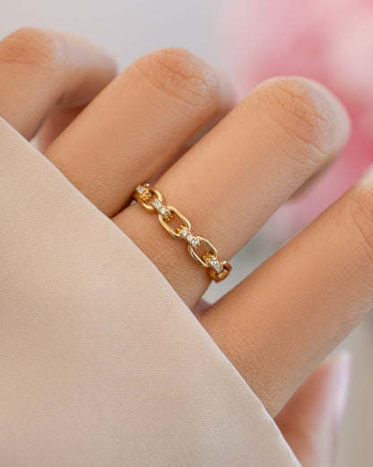 Link Chain Ring