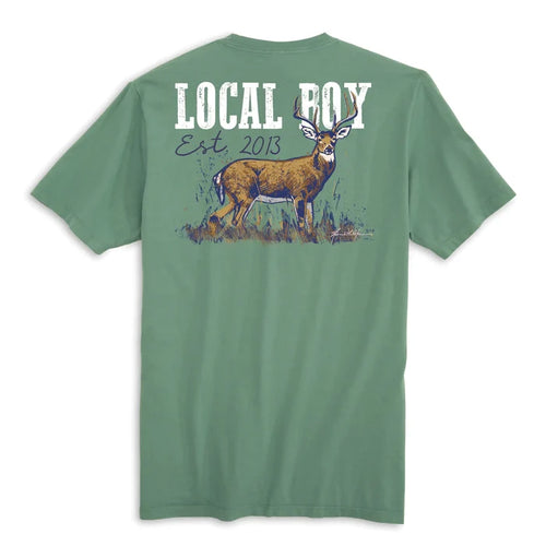 Local Boy Outfitters Men's Broad Side Short Sleeve Pocket T-Shirt