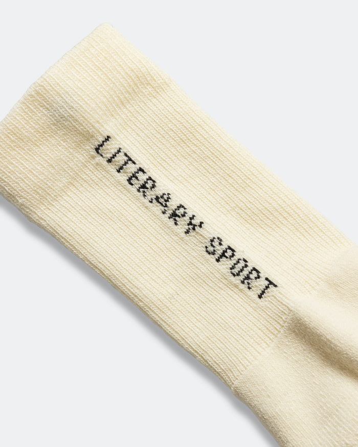 Locke Crew Sock - Natural